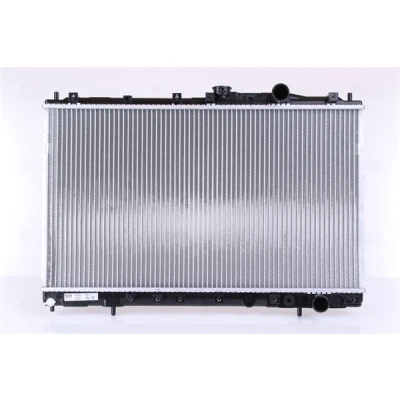 Abbildung von NISSENS 628431 Kühler, Motorkühlung Aluminium 375 658 26 Kühlrippen gelötet MITSUBISHI: COLT 4