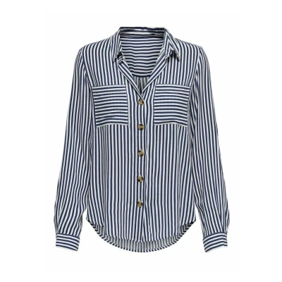 Abbildung von ONLY Hemdbluse, Damen, Größe: XS, Peacoat