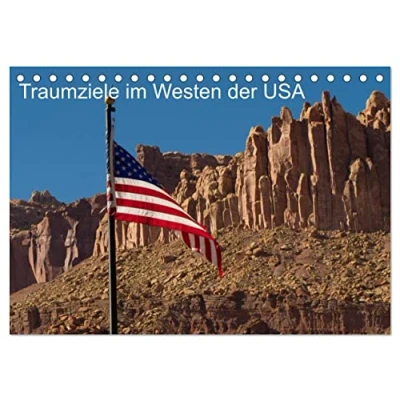 Abbildung von Traumlandschaften im Westen der USA (Tischkalender 2025 DIN A5 quer), CALVENDO Monatskalender