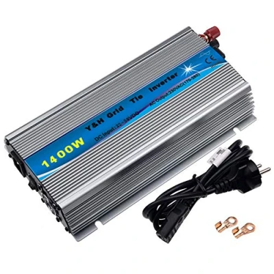 Abbildung von Y&amp;H 1400W Grid Tie Inverter Wechselrichter stapelbar MPPT Reine Sinuswelle DC30 45V Solareingang für 24V 30V 36V PV Solarpanel.AC190V 260V Ausgang Sinus Strom Netz gebunden