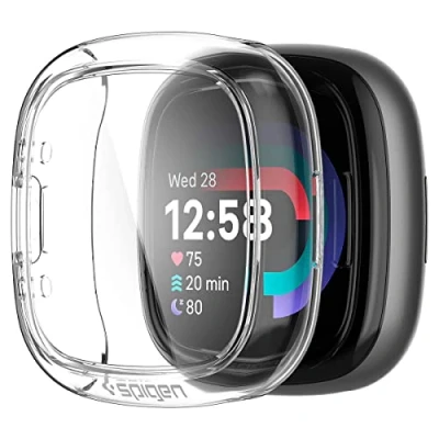 Abbildung von Spigen Ultra Hybrid Hülle Kompatibel mit Versa 4 / Sense 2 Transparent