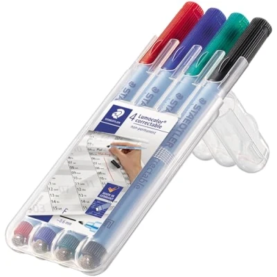 Abbildung von STAEDTLER Lumocolor M Folienstifte 1.0 mm Mehrfarbig