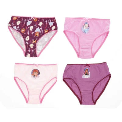 Abbildung von Disney Funktionsunterhose Frozen Kinderunterwäsche 4er Pack Bequem und Farbenfroh