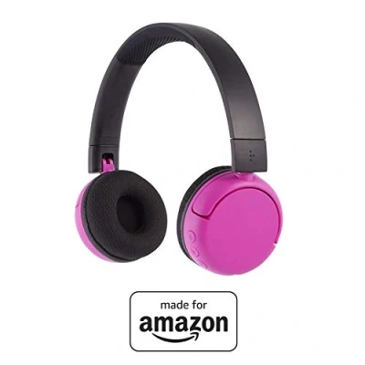 Abbildung von BuddyPhones PopTime, „Made for Amazon“, Pink (Altersklasse: 8 15 Jahre)