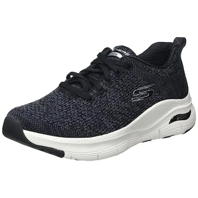 Abbildung von Skechers Damen Arch Fit Infinite Adventure Sneaker, Schwarz, 37 EU