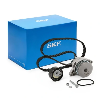 Abbildung von SKF VKMC 01106 2 Wasserpumpe + Zahnriemensatz mit Dichtungen 135 VOLKSWAGEN: Polo III Schrägheck, GOLF 3, Caddy Kastenwagen, SEAT: Arosa, Ibiza
