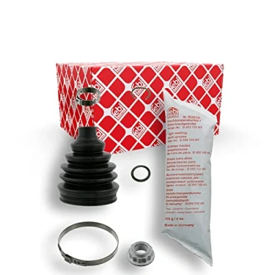 Abbildung von FEBI BILSTEIN 15848 Achsmanschette Vorderachse, radseitig Thermoplast VOLKSWAGEN: GOLF 3 Variant, 4 Schrägheck, 3, AUDI: A3 Schrägheck
