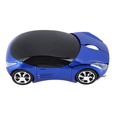Abbildung von ciciglow Kabellose Maus, 1600 DPI High Optical Gaming Mäuse für PC (Blau)