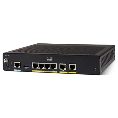 Abbildung von Cisco Systems C921 4P Integrated Services Router, Schwarz