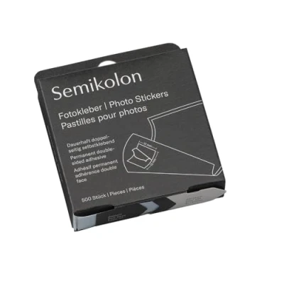 Abbildung von Semikolon doppelseitige Fotokleber