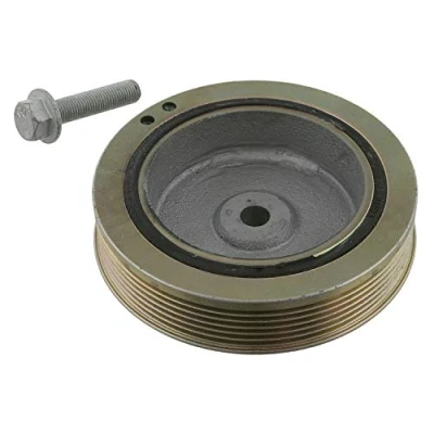 Abbildung von febi BILSTEIN 33708 Kurbelwellenriemenscheibe 6PK 132 5 mit Schraube, für Kurbelwelle Plus RENAULT: Scénic 1, CLIO 2, Kangoo I