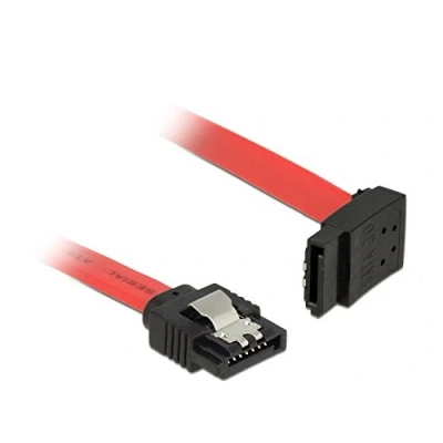 Abbildung von Delock 83975 Kabel, SATA 7 Polig Stecker auf Stecker, 0,70m rot
