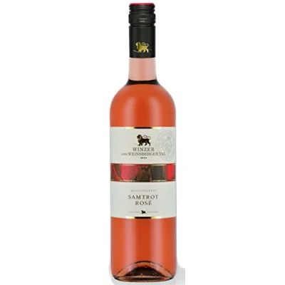 Abbildung von Winzer vom Weinsberger Tal Samtrot Rosé Qualitätswein 0,75 l 6er Karton