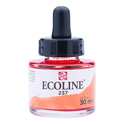 Abbildung von Ecoline Liquid Watercolour Bottle Deep Orange 237