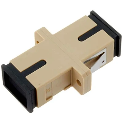 Abbildung von Delock LWL Kupplung SC Simplex Buchse/Buchse Multimode 4 Stück beige