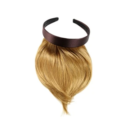 Abbildung von WIG ME UP HA073T 25 Toller Clip in Pony mit Haarreif für besonders natürliche Wirkung, Dunkelblond (25)