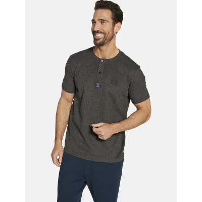 Abbildung von Jan Vanderstorm Liudger Tshirt basic, Herren, Größe: XXL, Dunkelgrau melange