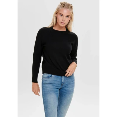 Abbildung von ONLY Strickpullover, Damen, Größe: XL, Black