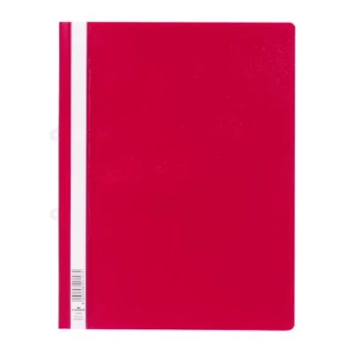 Abbildung von Durable Sichthefter mit Abheftschieber, überbreit, rot, 25er Packung, 258003