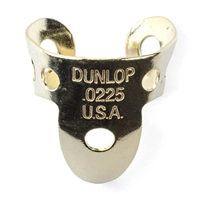 Abbildung von JIM DUNLOP Finger nickel 0,58mm, 20 Stück, Messing, Gold