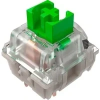 Abbildung von Razer Mechanical Switches Pack Green Clicky Switch (3. Gen, Optimiert für Gaming, Transparentes Gehäuse mit LED Linse, Lebensdauer von 100 Mil. Tastenanschlägen, 3 polige Anschlüsse)