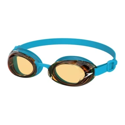 Abbildung von Speedo Jet 2.0 Schwimmbrille für Unisex Kinder, Azure Blue/Parrot, One Size