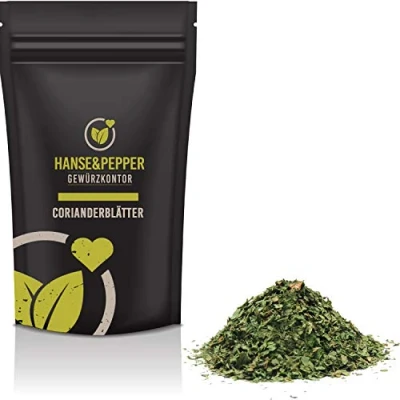 Abbildung von 500g Korianderblätter getrocknet Coriander gerebelt Koriander Blätter Kraut geschnitten