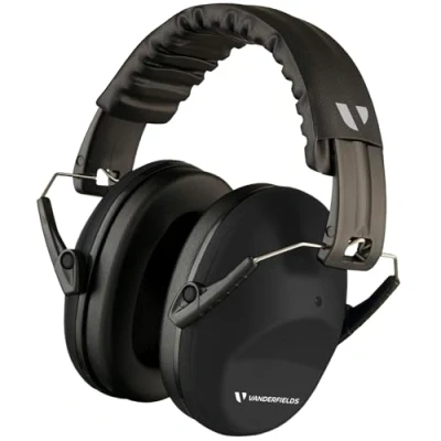 Abbildung von Vanderfields Gehörschutz Noise Cancelling Kopfhoerer für Erwachsene SNR 26dB Schießsport, Arbeit Garten, Lärmschutz Kopfhörer, Kapselgehörschutz, Schallschutzkopfhörer