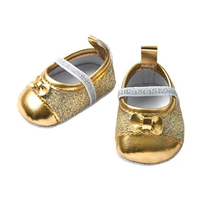 Abbildung von Puppen Glitzerballerinas, gold, Gr. 38 45 cm