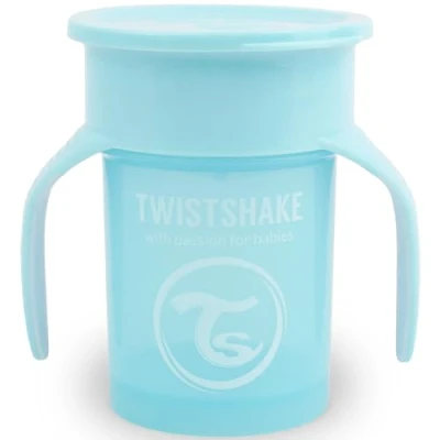 Abbildung von Twistshake 360 Trinklernbecher, Pastellblau