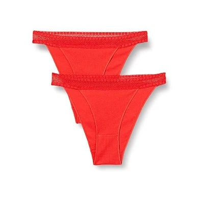 Abbildung von sloggi Damen GO Ribbed Tanga C2P, CAMPARI, XL