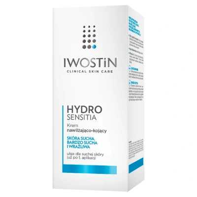 Abbildung von Iwostin Hydro Sensitia Feuchtigkeitsspendendende Beruhigungscreme, Für das Gesicht, Tag trockene Haut, Empfindlich 150ml