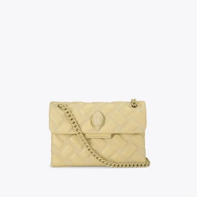 Abbildung von Kurt Geiger London MINI Kensington Drench Umhängetasche, Damen, Größe: One Size, Cream