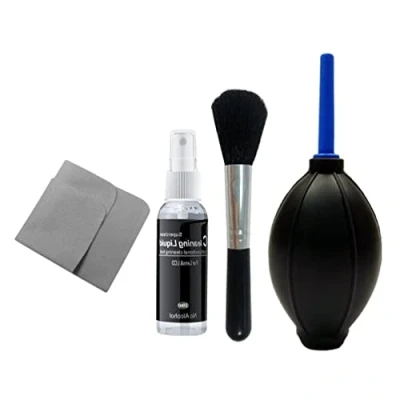 Abbildung von Digital Camera Lens Phone Keyboard Computer LCD Screen Universal Cleaning Kit Fluid Brush Cloth Air Blowing Cleaner Set Tool Liquid Sprays