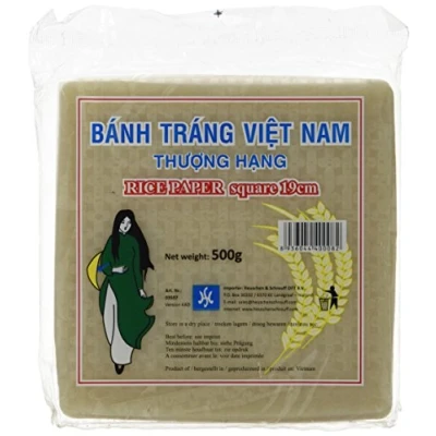 Abbildung von Vietnamesisches Reispapier (viereckig) 19 cm 500 g