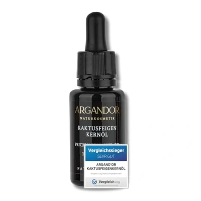 Abbildung von Argand&#039;Or Cosmetic GmbH Gesichtsöl Kaktusfeigenkernöl 20ml