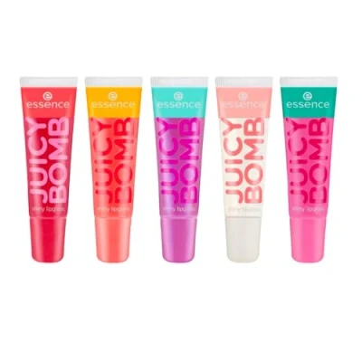 Abbildung von Essence cosmetics 5 Stück Juicy Bomb Shiny Lipgloss 101/102/103/104/105