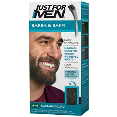 Abbildung von Just for Men, Bart &amp; Schnurrbart M45 Castano Scuro