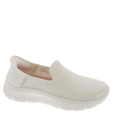 Abbildung von Skechers Damen Women&#039;s Hands Free Slip ins Go Walk Flex Relish Sneaker, Cremeweiß, 38 EU Weit