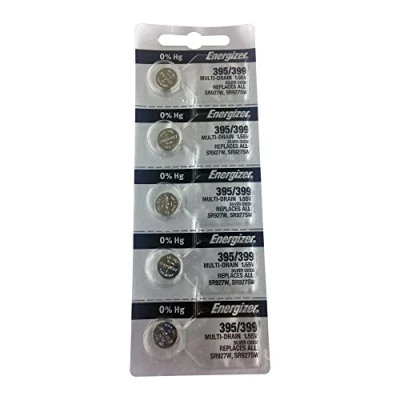 Abbildung von Energizer 395/399 Silberoxid, 5 Batterien (SR927W / SR927SW)