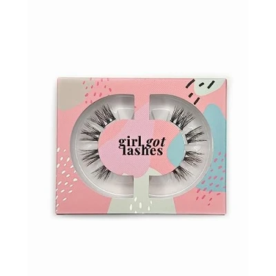 Abbildung von GirlGotLashes Mini Box Lash Lover Wimpernextensions für Zuhause 1 Wimpern Paar Fake Lashes mit 5 7 Tagen Halt Vegan Handgemacht