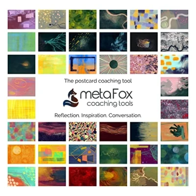 Abbildung von metaFox Galerie der Gefühle 52 abstrakte Gefühlskarten für Therapie, Coaching und Reflexion Hochwertiger Bildkarten im Postkartenformat