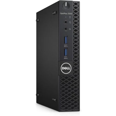 Abbildung von Dell Optiplex 3050 Micro, Intel Core i5 6500T, 8 GB DDR4 RAM, 256 Solid State Drive SSD Tastatur und Maus, Windows 10 Pro (Generalüberholt)