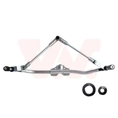 Abbildung von VAN WEZEL 7627230 Scheibenwischergestänge für Linkslenker vorne ohne Elektromotor SKODA: Fabia 2 Combi, Schrägheck, Roomster