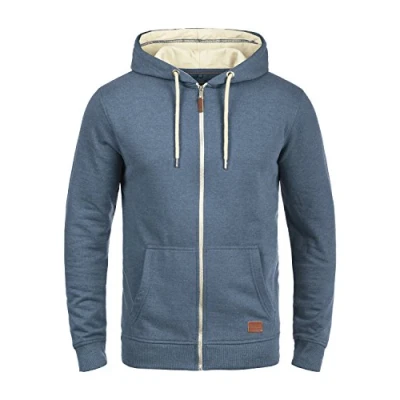Abbildung von Blend Bhhulker Sweatjacke, Herren, Größe: Large, Ensign blue