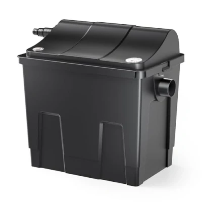 Abbildung von SunSun CBF 200A Bioteichfilter mit 1 Kammer System für Koi Teich, 6.000 l/h inkl Filtermaterial Biofilter Bio Teichfilter Durchlauffilter Filteranlage