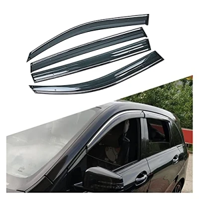 Abbildung von Auto Autofenster Regenschutz Sun Rain Shield Shelter Protector Cover Für Mercedes Benz B Klasse W246 2011 2019 Windabweiser Regenabweiser
