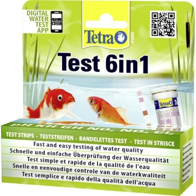 Abbildung von Tetra Teichpflege Wasserschnelltest Pond 6 in 1 für