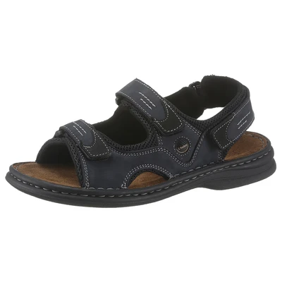 Abbildung von Josef Seibel Trekkingsandale, Herren, Größe: 39, Ocean/schwarz Schuhe