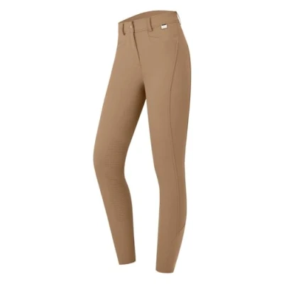 Abbildung von ELT Reithose Oktavia Silikon Cappuccino